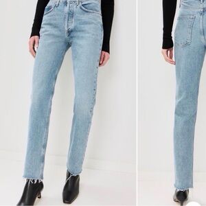 AGOLDE Lana Mid-Rise Jeans